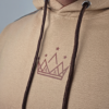 Beige Contrast Hoodie 2-Tone Premium Essential