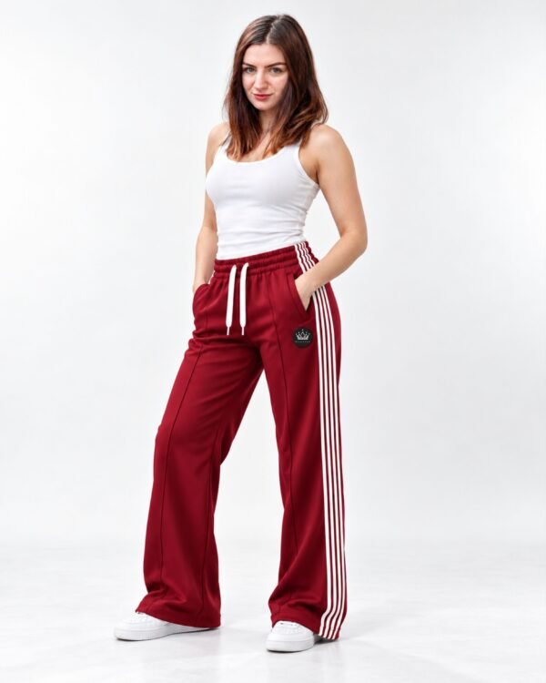 1 Red Fleece Trouser Effortless Comfort