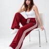 1 Red Fleece Trouser Effortless Comfort