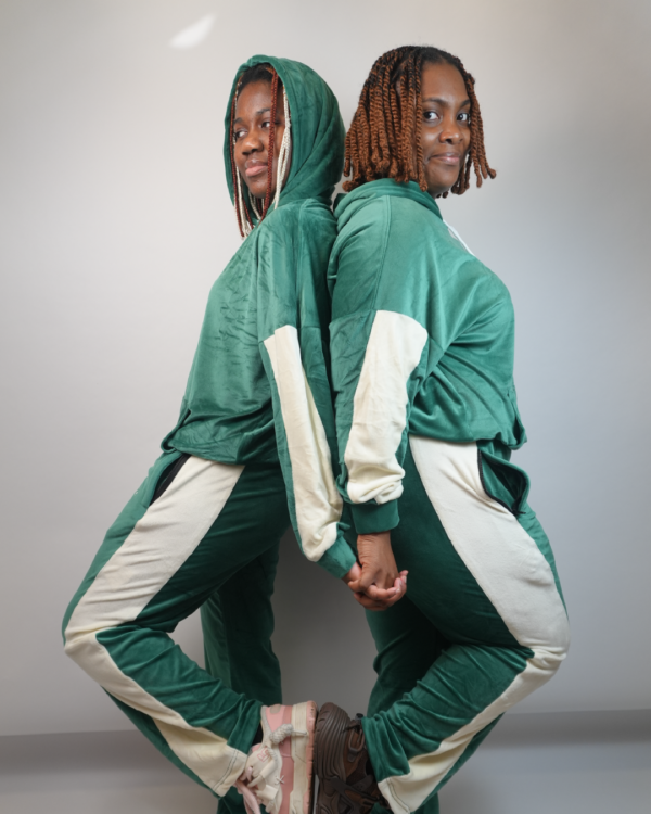 Women’s Emerald Luxe Velour Tracksuit 2k26