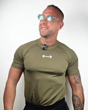Men’s Olive Flex Training T-Shirt 2k26