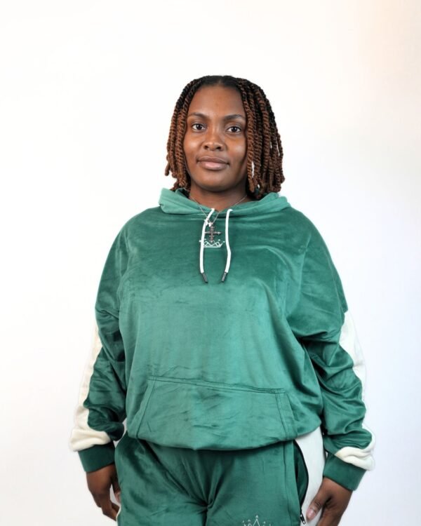 Women’s Emerald Luxe Velour Tracksuit 2k26