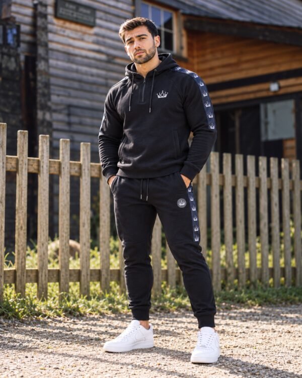 Untitled design Black Tracksuit Effortless comfort | 450 GSM