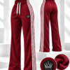 1 Red Fleece Trouser Effortless Comfort