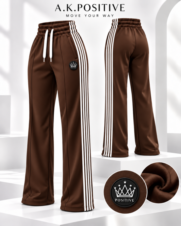 Brown Fleece Trouser Effortless Comfort 2026