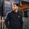 new men Black Tracksuit Effortless comfort | 450 GSM